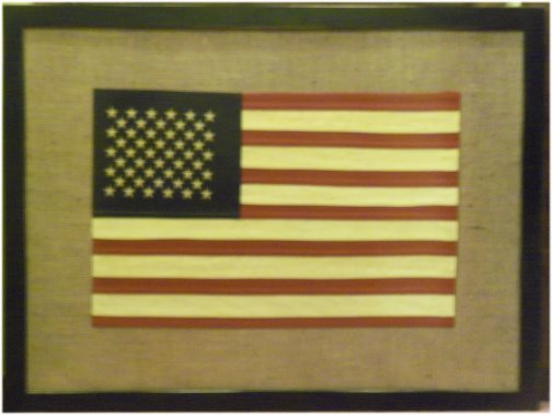 Framed Flag